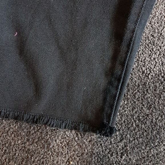 Mens Rip Curl Black Denim Jean Shorts - Picture 2 of 4